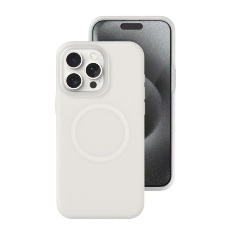 Apple 17 Pro Max Magnetic Jelly Case for iPhone 16 Pro - Liquid Silicone 14/15.