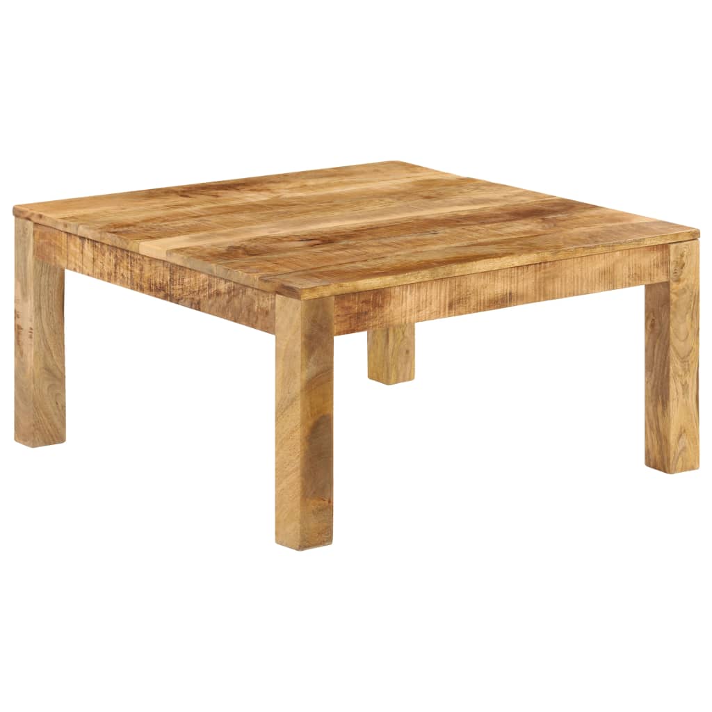 Coffee Table 80 X 80 X 40 Cm Solid Mango Wood