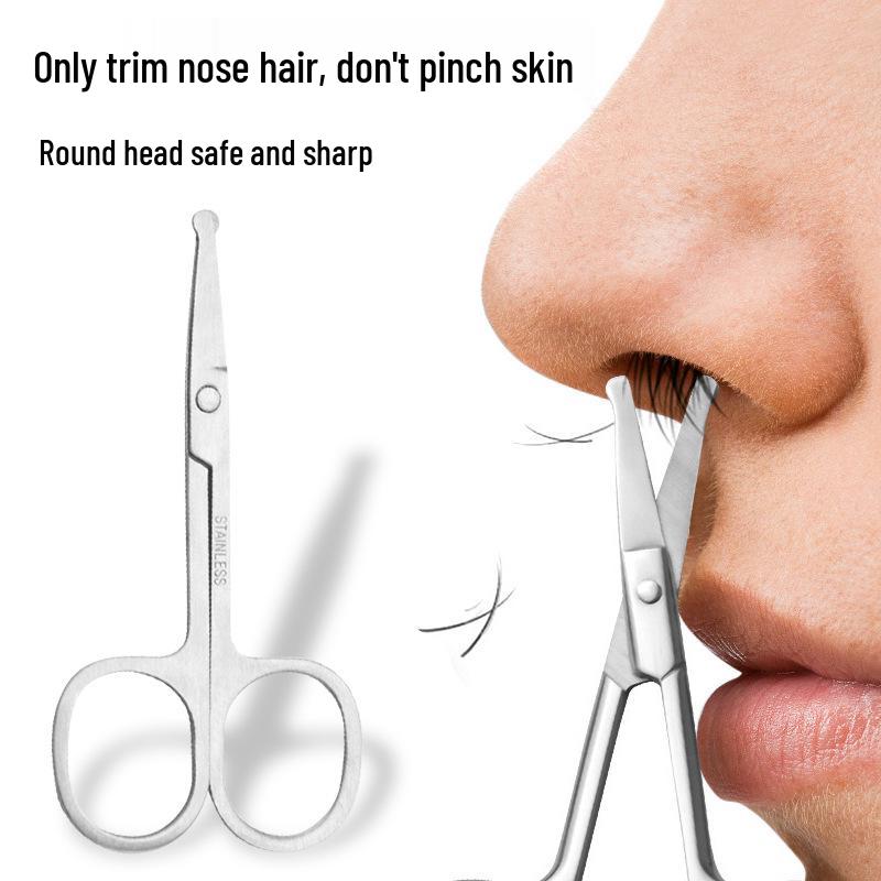 Original Nose & Eyebrow Hair Trimmer Men's Manual Scissors