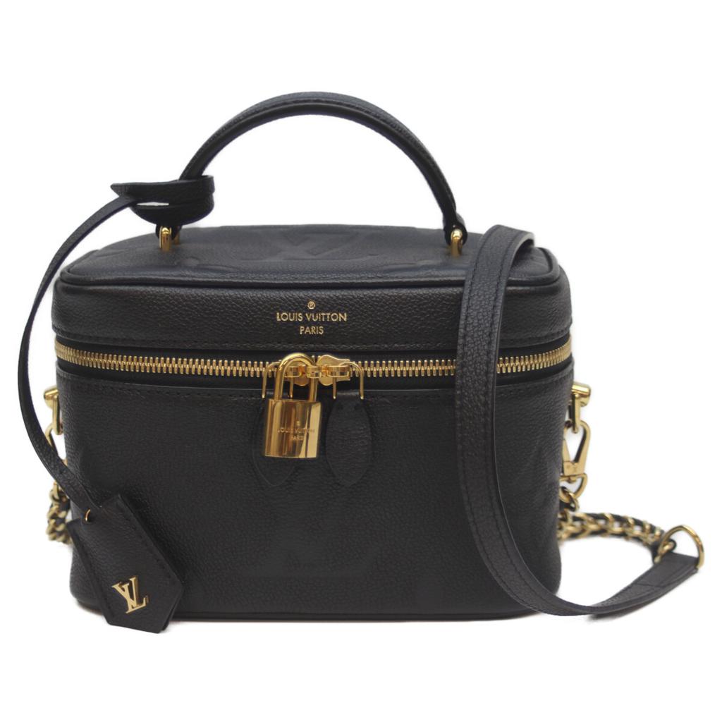 Louis Vuitton M45598 Czarna Monogram Amplant Kosmetyczka PM Torebka Monogram Ann PlattUżywana