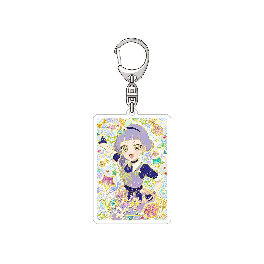 

Himitsu no AiPri Himari Aozora Mitsuki Hoshikawa Hoshikawa Mutsuki Sakura Ichijoji Acrylic Keychain Bag pendant anime goods Gift 6 cm