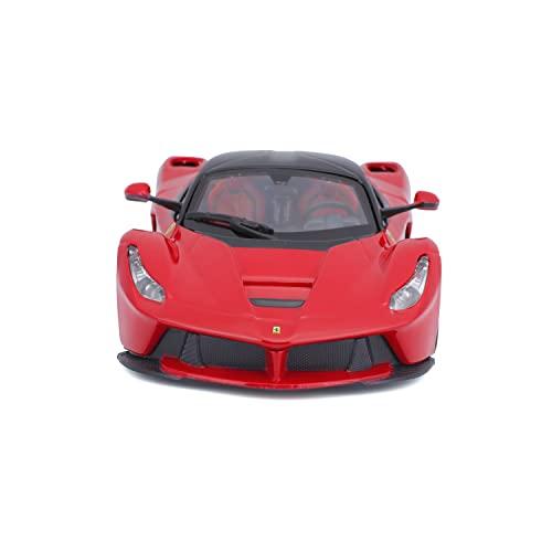 Bburago 1/24 Scale Ferrari LaFerrari Red / Diecast Model Car, Finished Product, 18-26001