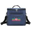 Insulated Bags Portable Shoulder Lunch Bag Waterproof Cooler Box Thermal Organizer Handbag for Men and Women Teacher Pattern