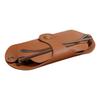 Glasses Bag Portable Sunglasses Box  PU Leather Glasses Case Eyewear Pouch Bags Glasses Storage Pendant Soft Glasses Pouch