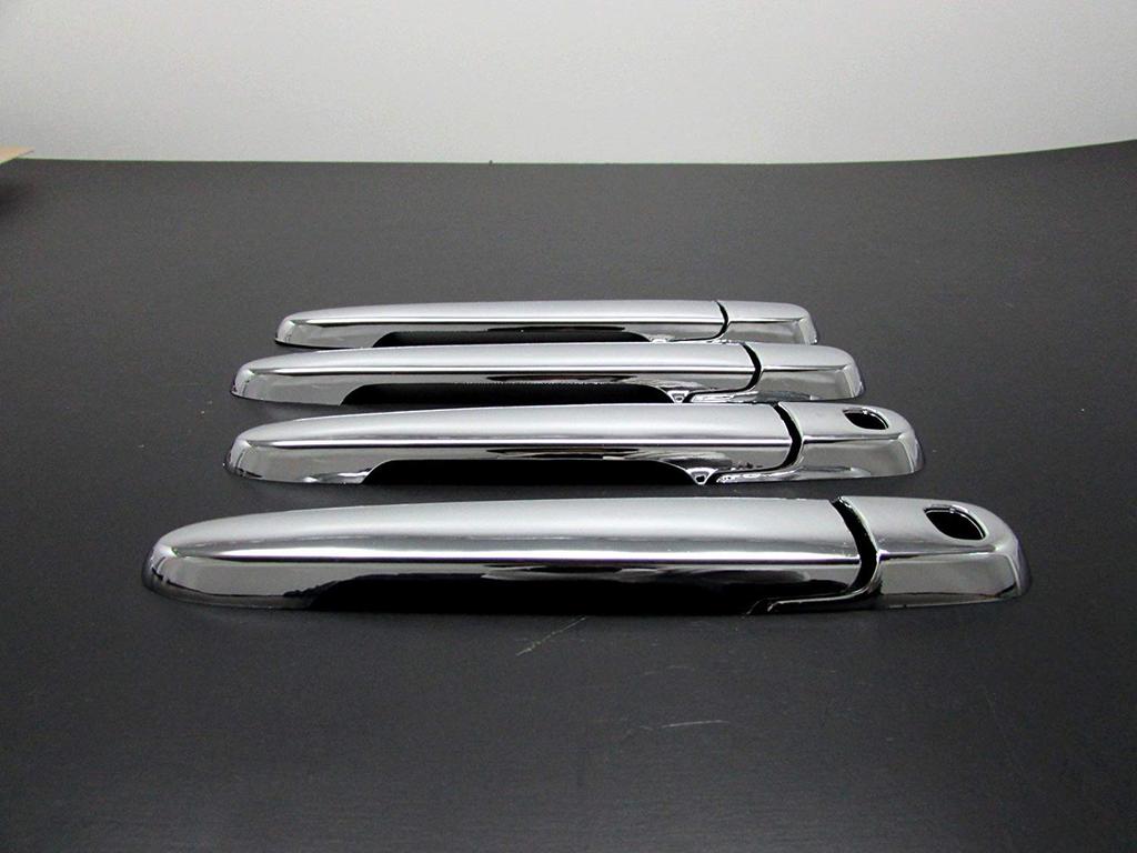 BRIGHTZ Chrome Door Handle Covers and Knobs for Tanto Compatible with and 610 LA600S/LA610S (Part Number TNT600-NOBU-FS-AD0AE2FD2FH0) - LA600, LA610,