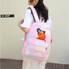3Pcs/Set Chainsaw Man Kawaii Casual School Bag Colorful Backpack Set Girl with Lunch Bag for Women Student Teenager Rucksack Pencil Case
