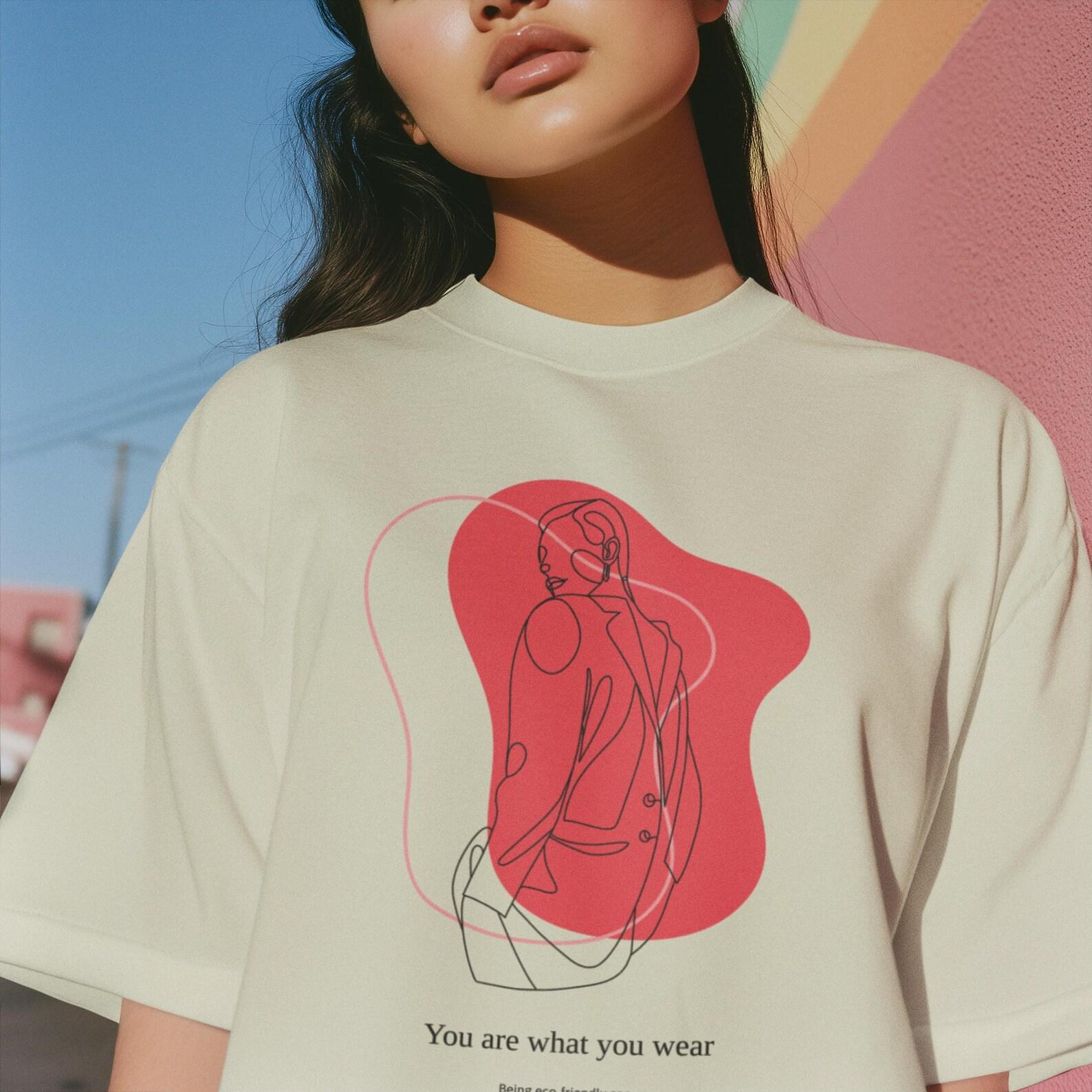 Face Abstract T Shirt / Picasso / Single Line Drawing / Aesthetic / Black And White / Funny / Feminine T shirt / Unisex / S - 2XL 2 2XL