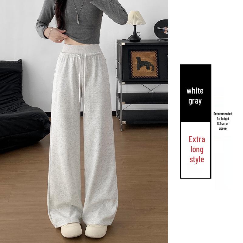 

High Waist Micro Flare Drawstring Casual Pants - Slimming and Drapey for Spring & Summer Small