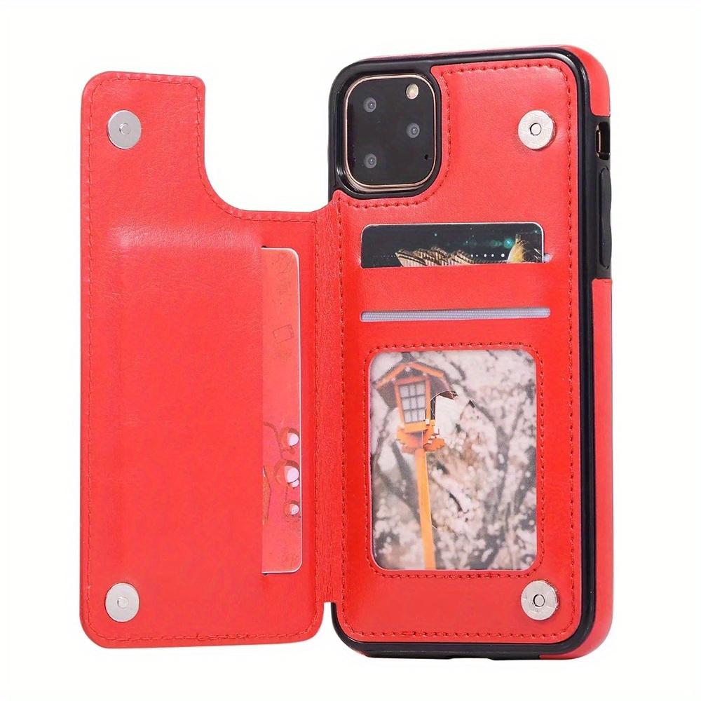 Leather Wallet Case For IPhone 14/13/12/11/Pro Max/Mini/XR/X/XS Max/8/7/6S/6 Plus/SE2/SE3/2022/2020 - Card Holder & Flip Back Cover