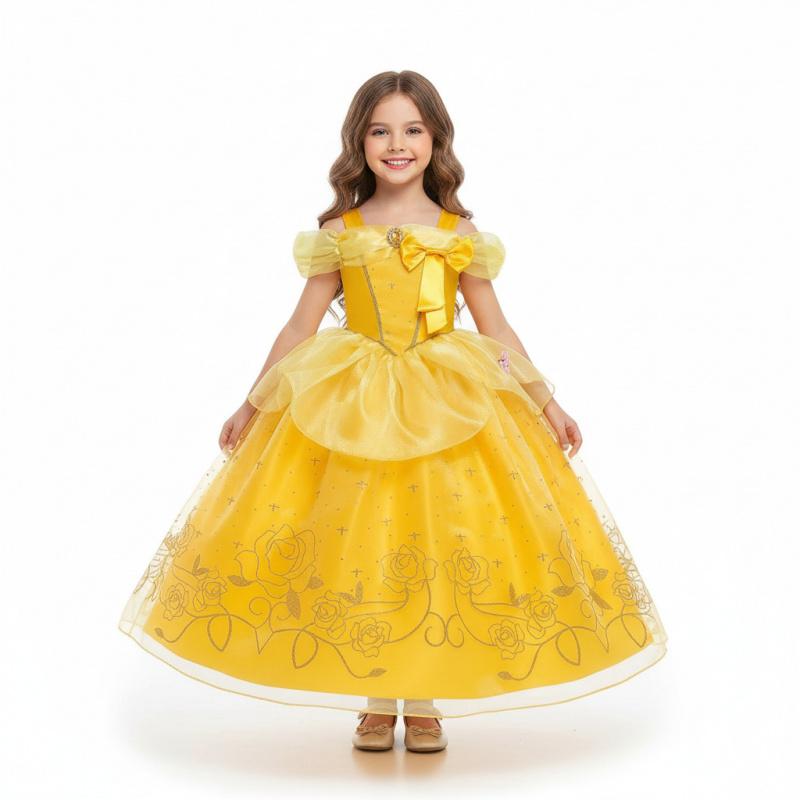 Princess Costume Fancy Dress Ball Costume For Little Girls