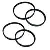 4 Pcs Belts For Bissell-ProHeat 2X (203-6688 & 203-6804) Household Vacuum Cleaner Robot Sweeper Spare Accessories