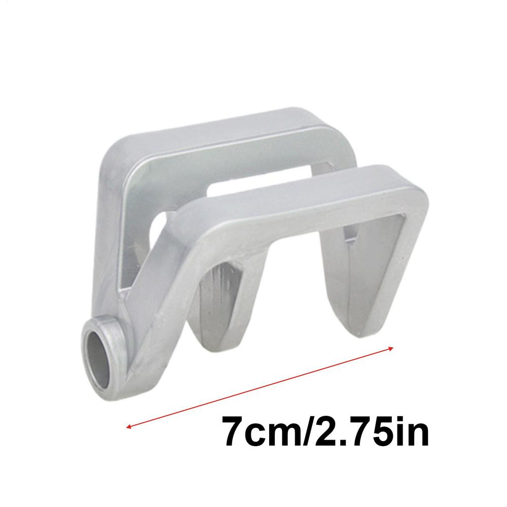 

Pontoon Boat Bumper Clips 4X Boat Rail Cleats Outdoor Supplies Quick Connect And Release Design Solid Accessories For Docking світло-сірого кольору