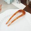 U-Shaped Hairpin Female High-End Sense Antique New Chinese Disc Hair Hairpin Headgear Simple Modern Daily Hairpin