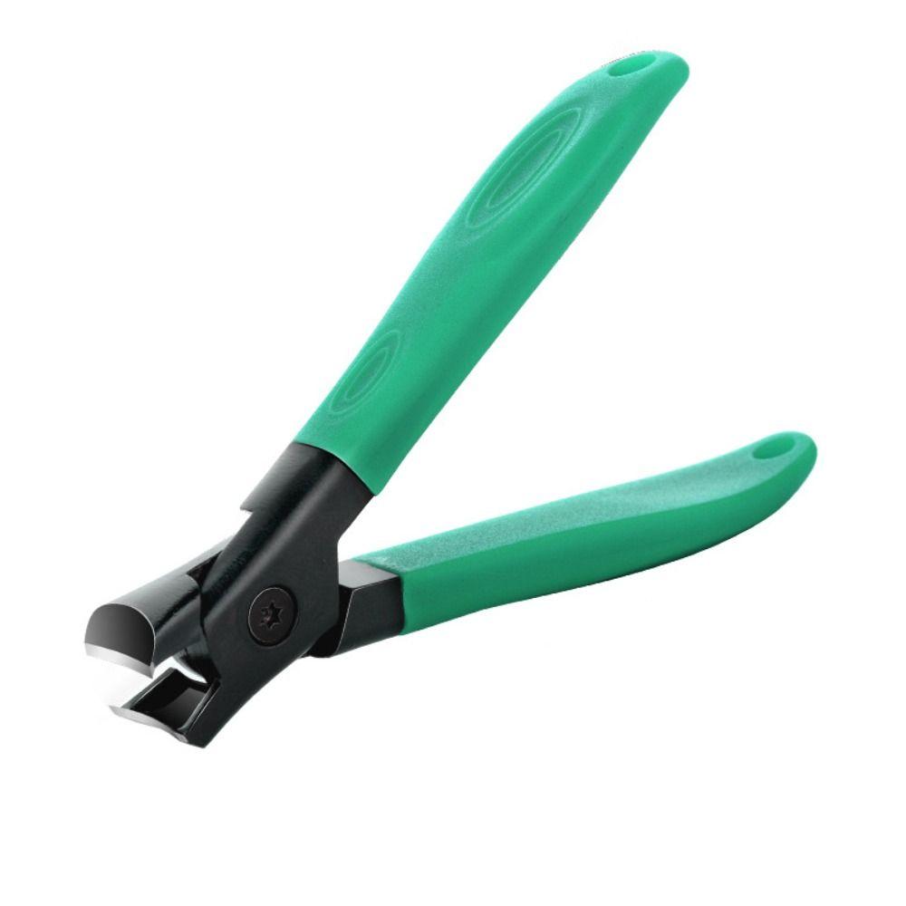 

Large Size Nail Clippers Anti-splash Toenail Cutter New Manicure Tools Thick Hard Nail green-Flat
