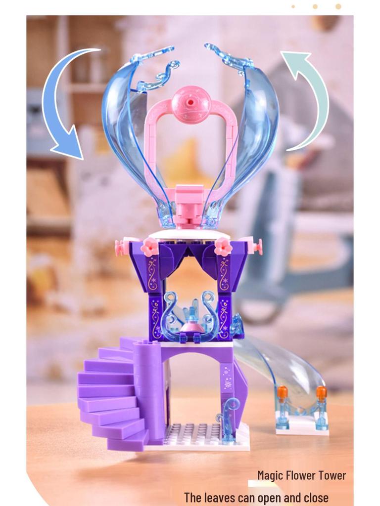 Little Ruban Winter Wonderland Ice & Snow Fairy Tale Castle Carriage Building Blocks