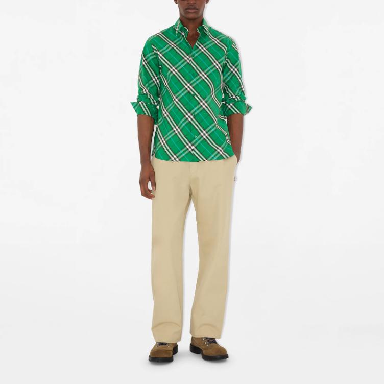 Burberry Check cotton shirt 81108801