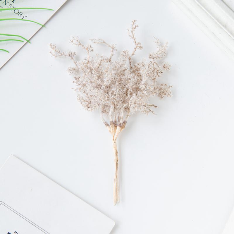 Artificial Plants Golden Silvery Christmas Colorful Tree Gift Vase Filler Home Room Wedding Warm Atmosphere Building Decorations