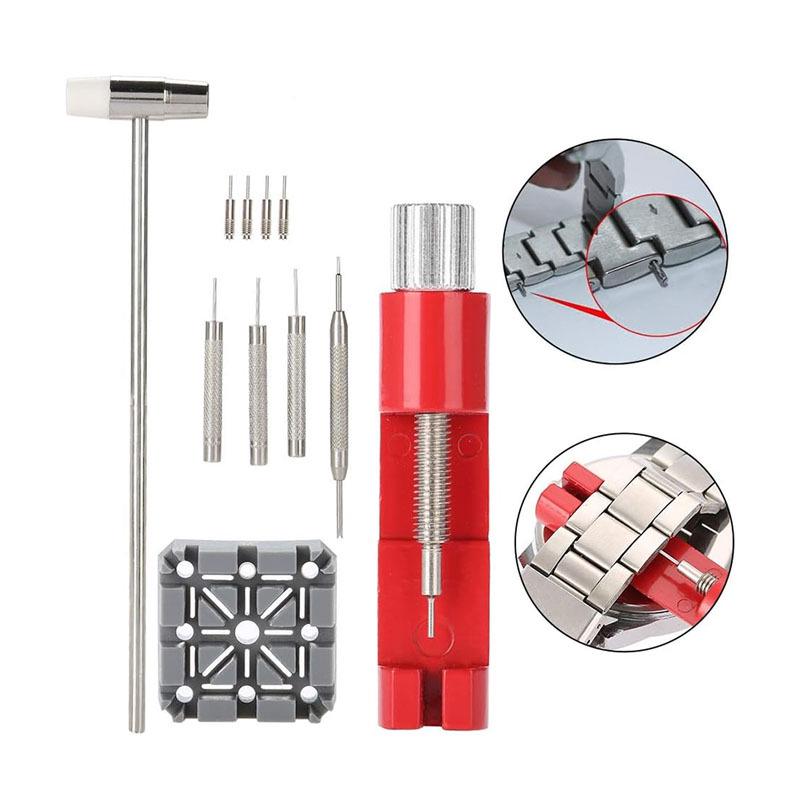 Steel Adjustable Watch Band Remover Tool - DIY Pin Pusher for Watch Repair