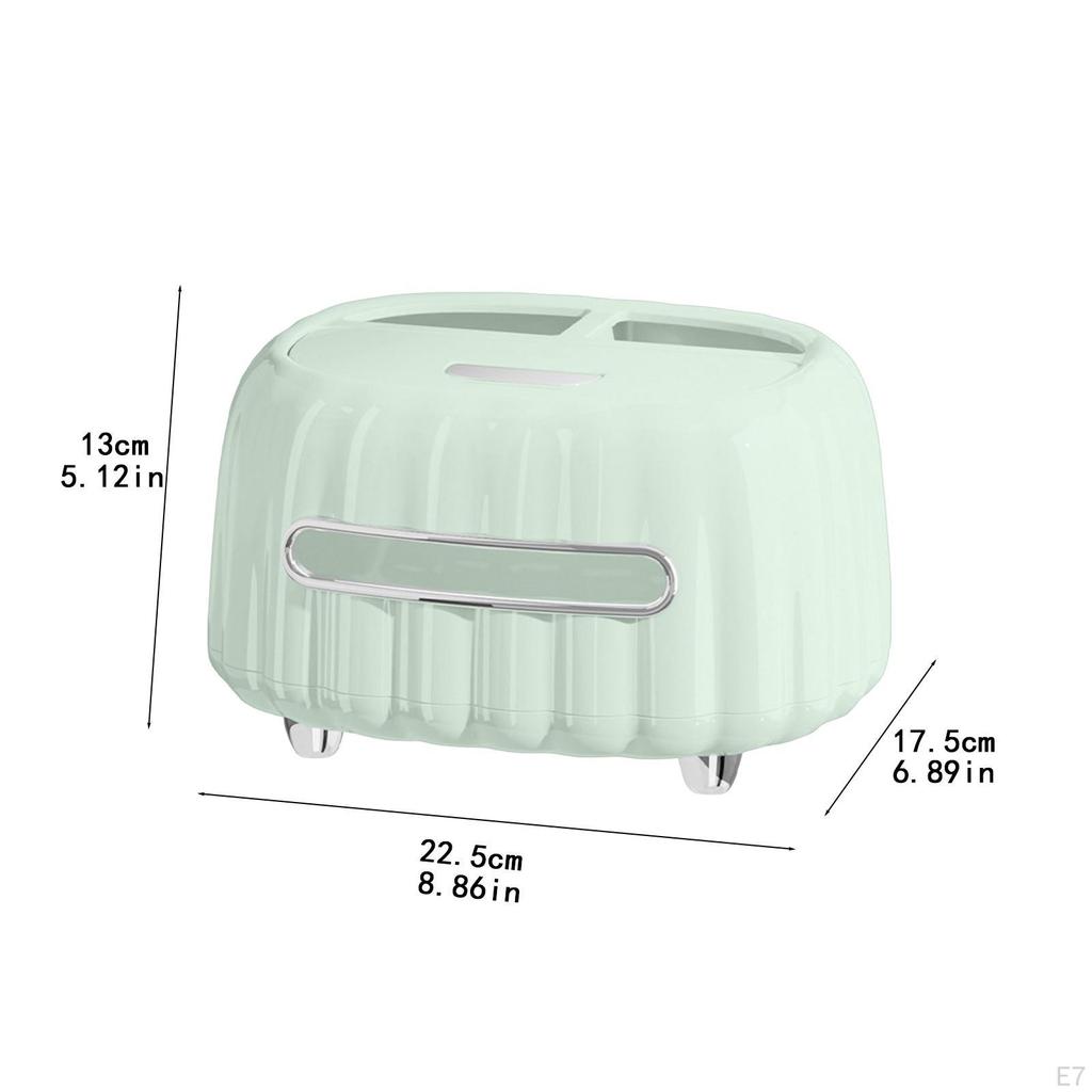 Tissue Box Cover Facial Paper Decorative Napkin Dispenser Container Multifunctional for