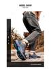 Men's Non-Slip Hiking Shoes: Wear-Resistant, Travel-Ready, Autumn/Winter, Height-Boosting, Ideal for Middle-Aged Travelers.