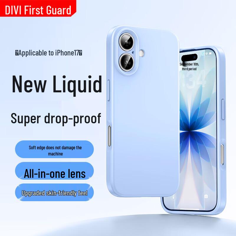 

Чехол из жидкого силикона Cloud-Feel для серии iPhone 17 iPhone 17