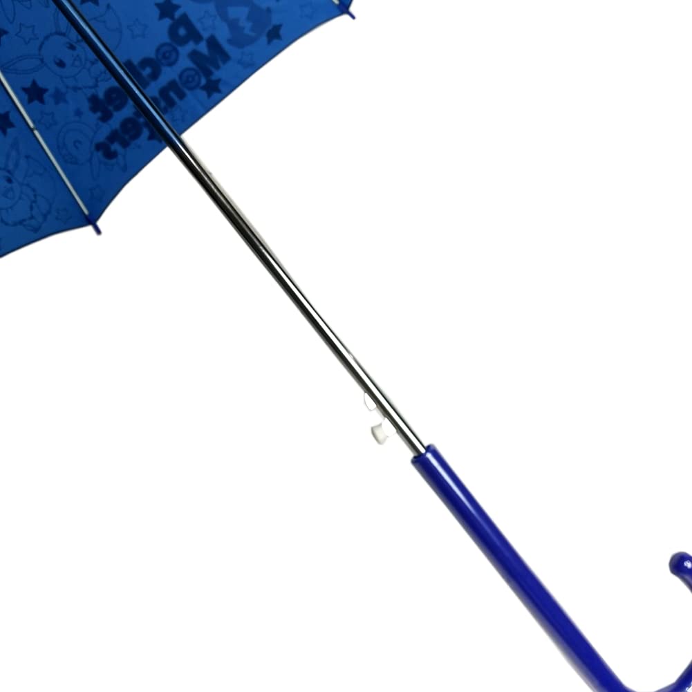 Children's Umbrella, Pokemon Design, Rain Gear, Elementary School Student, Charizard, Pokemon, jum-51 (Navy Long Umbrella)