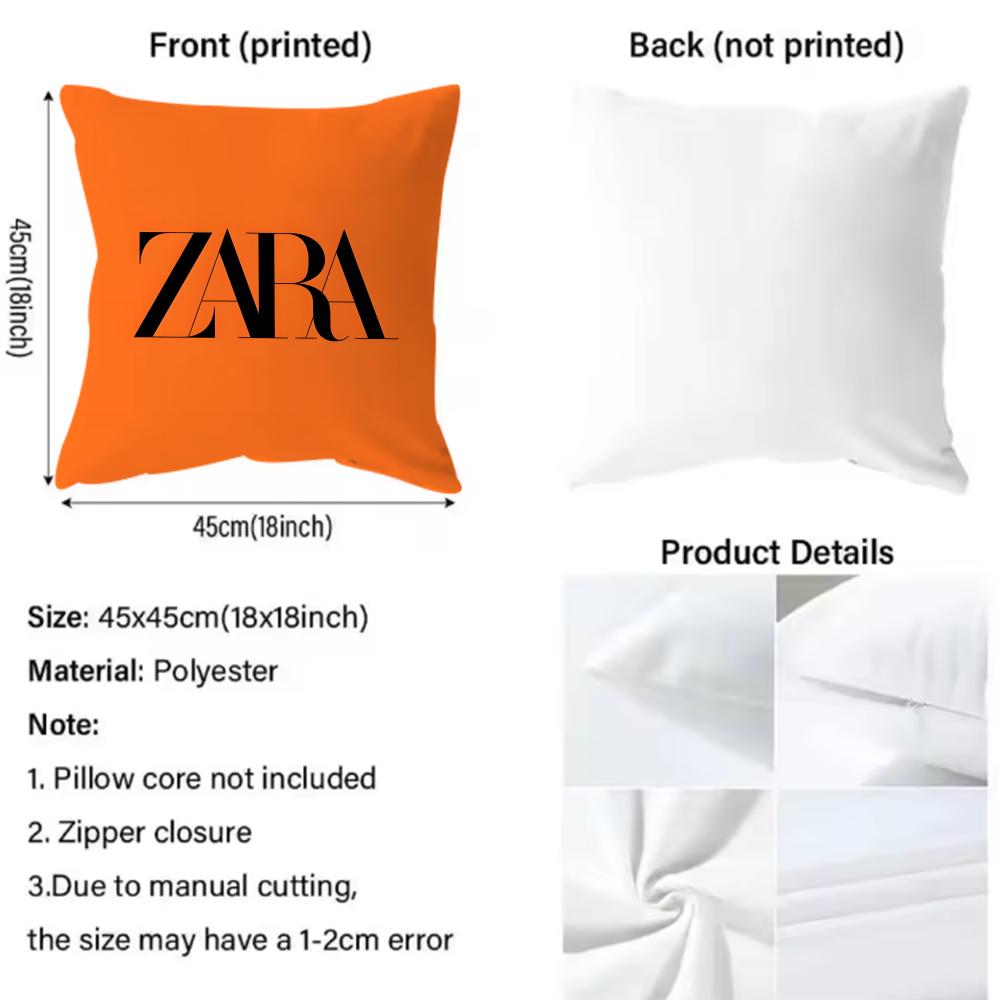 popular brands Z-ZaraS Cushion Cover Comfortable Reversible Pillow Cover Ideal for Car Sofa Bedroom & Beyond