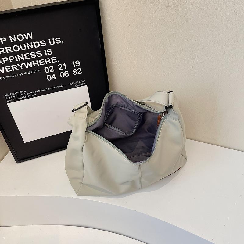 Casual Canvas Bag Fashionable Large-capacity Tote Bag Commuter Simple Single-shoulder Crossbody Bag