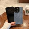 Luxuriöse Cortex Leder Handyhülle für iPhone 15 14 13 12 11 Pro Max X XS XR 7 8 Plus SE Weiche Silikonhüllen Abdeckung