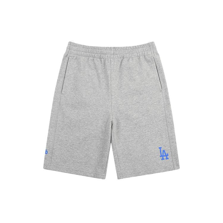MLB Base Logo Casual Shorts Men s Gray Moderate 31SPIB131-07M XXL
