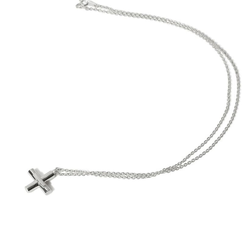 ANOTHER CELL PIPE CROSS PENDANT