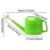 2.5L Watering Can Flowering Pot Gardening Tool Removable Long Nozzle Sprayer Shower For Plants Pot Farmhouse Planting