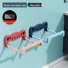 Foldable Wall-Mounted Bathroom Organizer: Punch-Free Storage Shelf & Basin Rack
