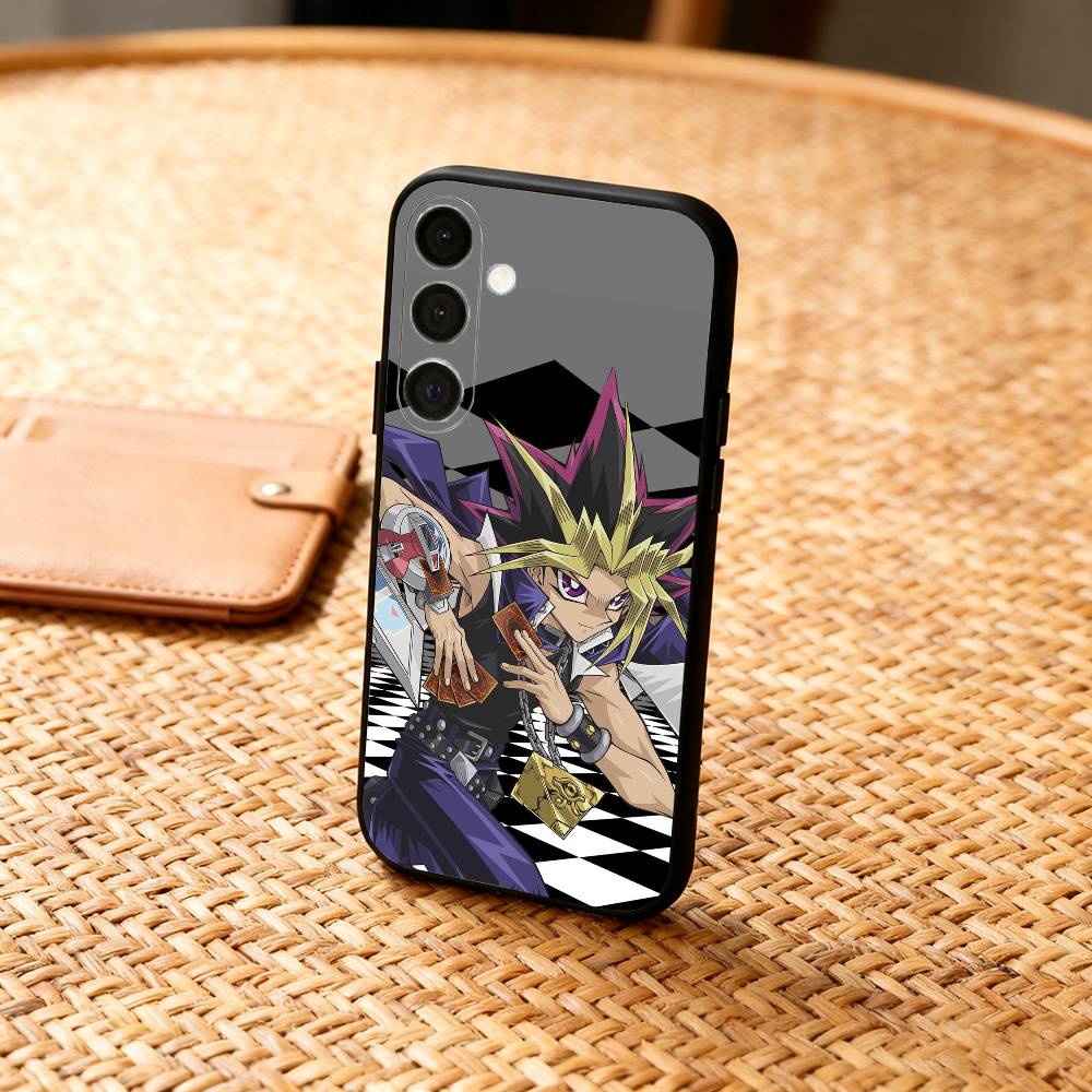 Yu-Gi-Oh Anime Phone Case For Samsung A73,72,71,53,52,51,22,91,80, Soft Black Cover