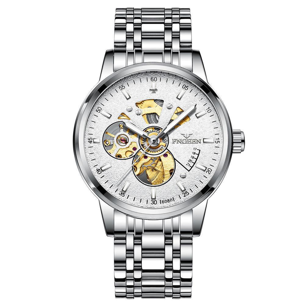 Fen Zun Men's Automatic Skeleton Watch - Trendy 2020 Internet Celebrity Edition
