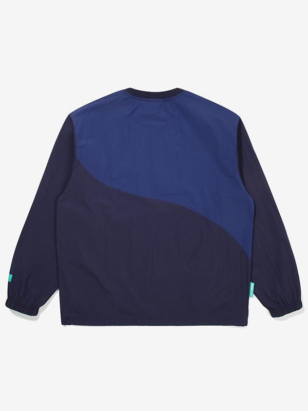 BBC EARTH Lightweight Woven Earth Sweatshirt_Dark Blue