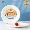 Fangcaodi 20.5cm Disposable Bagasse Paper Plates
