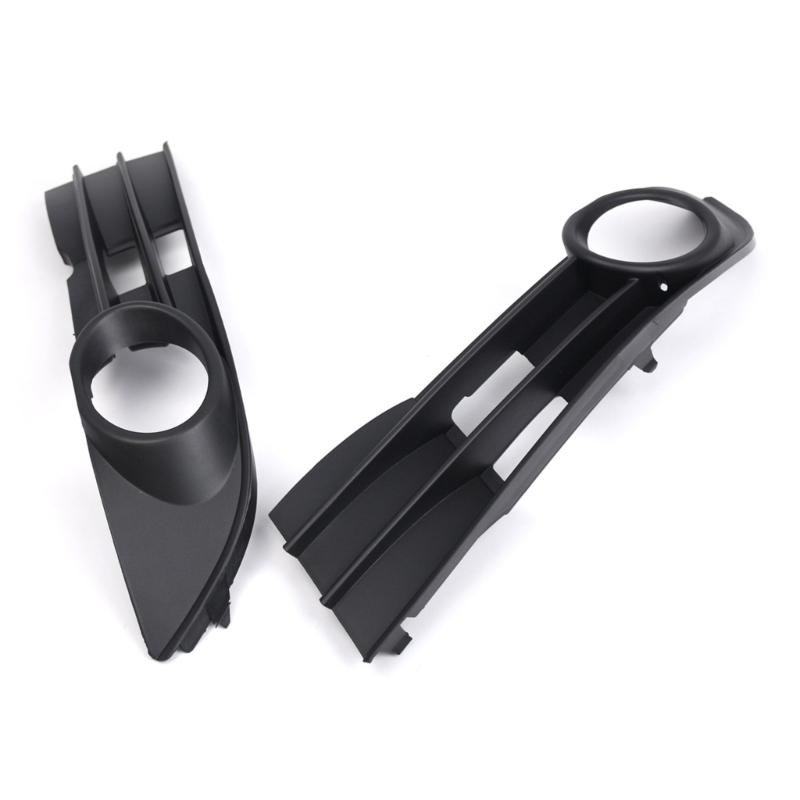 Fog Light Grills Trim Cover 1T0853665F 1T0853666F Trim For 2007-2010 Fog Lights Headlights Covers Frame