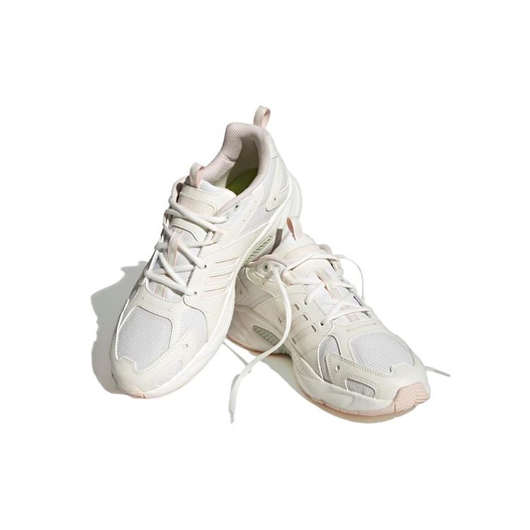 Adidas Neo JZ Runner Comfortable Versatile Non-Slip Wear-Resistant Lightweight Low-Top Casual Shoes Unisex Casual Shoes Pink White IE5547