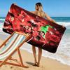 Pure MUFC Pride Print Beach Towel, Large Soft Quick Dry Towel for Beach Camping Swimming