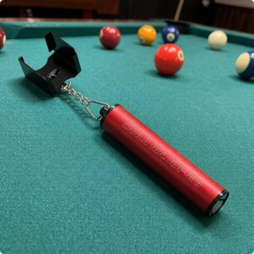 Portable Pool Chalk Holder MultiFunctional Billiard Multiuse Sports Accessory for Game