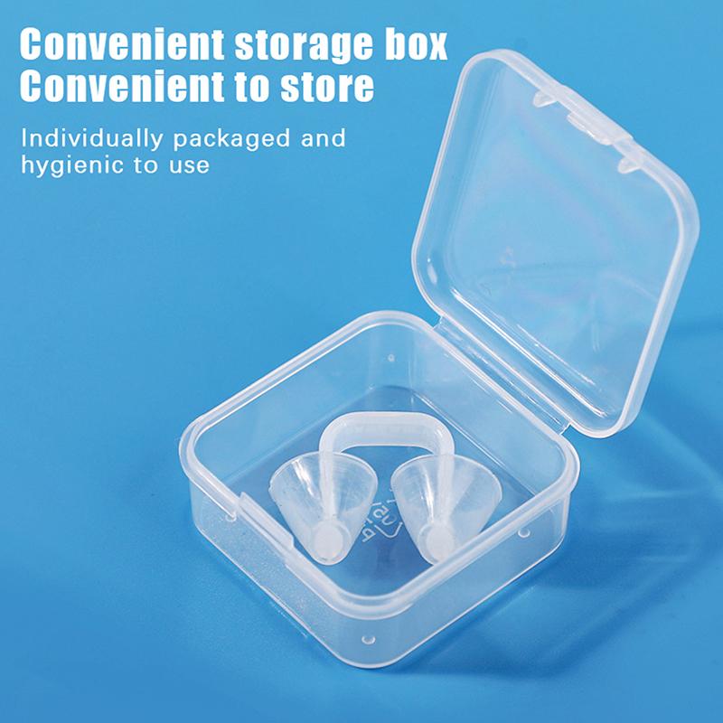 Bouchon de nez créatif et étanche pour la natation, utile et réutilisable, en silicone, pour la plongée et le surf