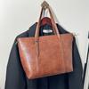 Autumn Oil Wax Leather Women's Bag New Messenger Bag Fashionable Women's Handbag Shoulder Tote Bag