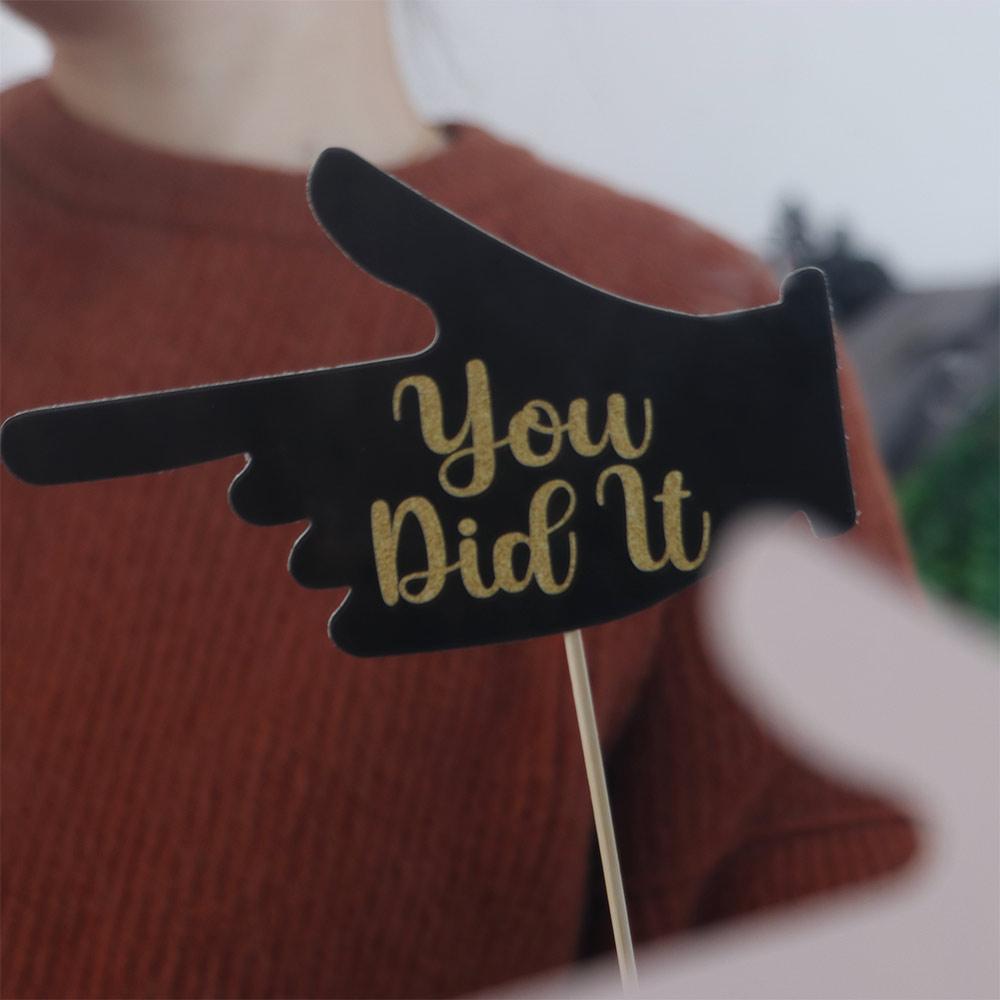 25 Stück Abschlussjahrgang 2025 2025 Fotoautomaten-Requisiten Glückwunsch Verkleidungskostüm Maske Partygeschenke