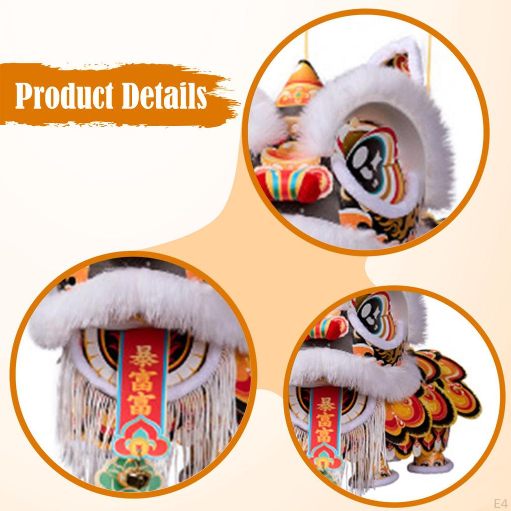 Lion Dance Lantern DIY Kit for Family Activity Props Lunar Year Festival