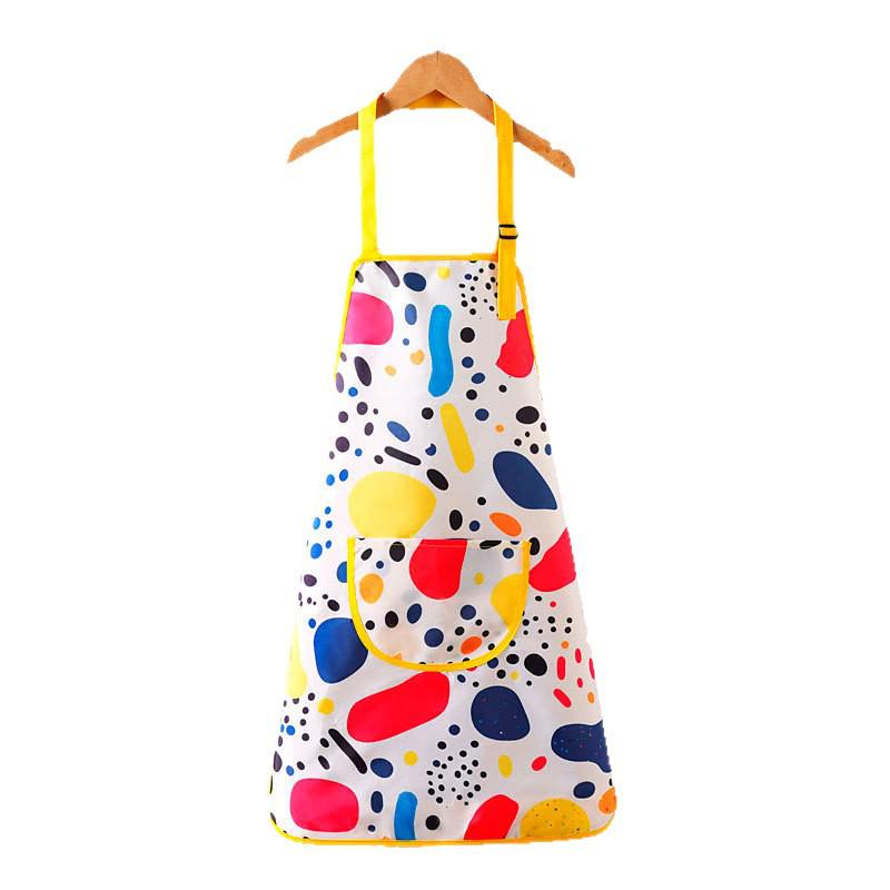 Waterproof Kids' Art Smock - Oil-Proof Bib for Eating & Painting, Reversible Kindergarten Apron