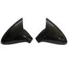 Kryt zrcátka Fit pro Peugeot 207 308 2006-2012 Vnější kryt bočního zrcátka dveří Kryt zrcátka Nálepka Trim Uhlíkové vlákno