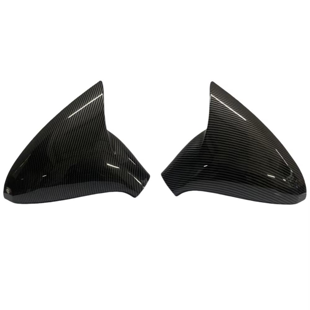 Kryt zrcátka Fit pro Peugeot 207 308 2006-2012 Vnější kryt bočního zrcátka dveří Kryt zrcátka Nálepka Trim Uhlíkové vlákno