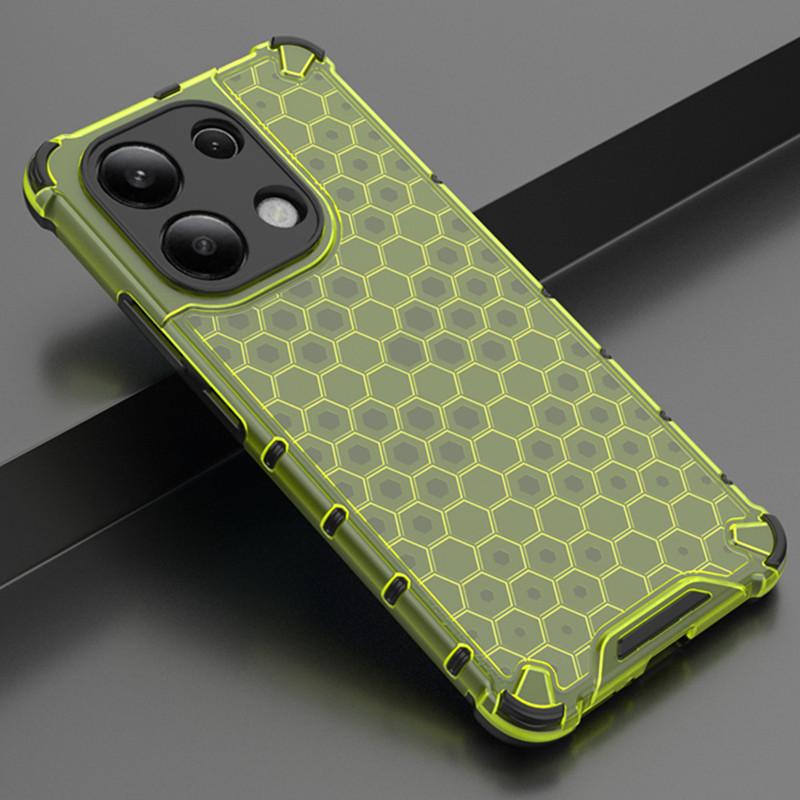 For Xiaomi Redmi Note 13 4G Case Luxury Transparent Shockproof Armor Cases for Redmi Note13 4G 6.67" Back Cover Fundas