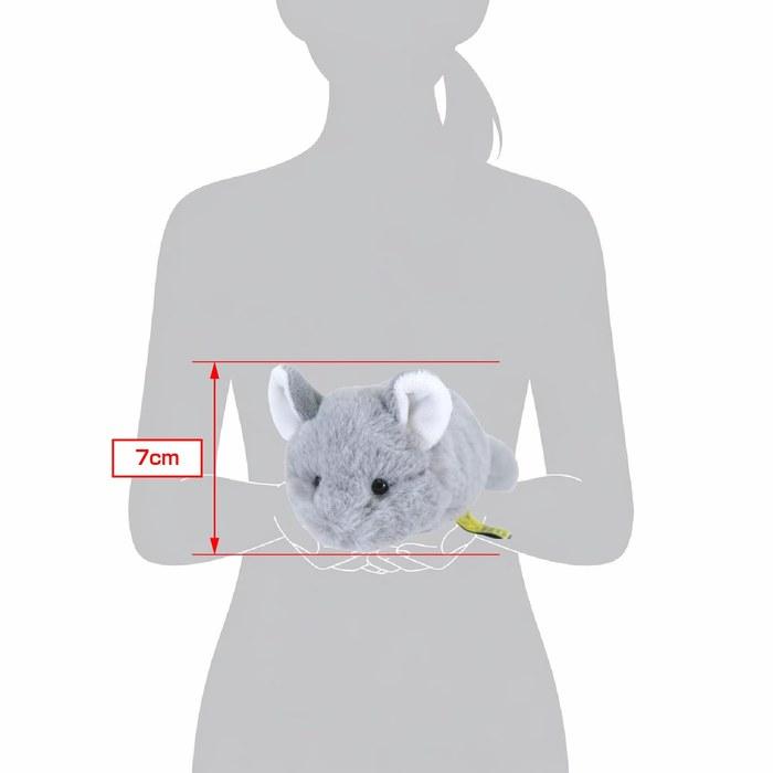 Sunlemon Baby Animals S Chinchilla GY 8x20x7cm Plush Toy